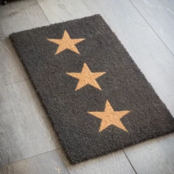 Funky Chunky Furniture Door Stops, Signs & Mats 3 Star Doormat