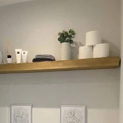 Funky Chunky Furniture 6x2 Rustic Floating Shelf (15x5cm)