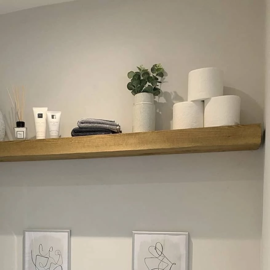 Funky Chunky Furniture 6x2 Rustic Floating Shelf (15x5cm) 4 Funky Chunky Furniture 6x2 Rustic Floating Shelf (15x5cm)