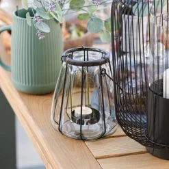 Funky Chunky Furniture Handblown Glass Lantern