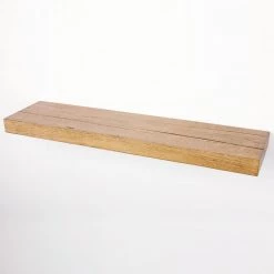 Funky Chunky Furniture 8x2 Oak Floating Shelf (19x4cm)