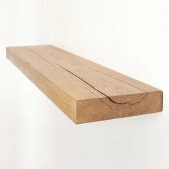 Funky Chunky Furniture 8x2 Oak Floating Shelf (19x4cm)