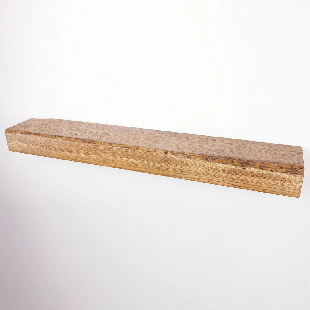 Funky Chunky Furniture 8x4 Oak Floating Shelf (19x9cm) All Wooden Shelving 4 Funky Chunky Furniture 8x4 Oak Floating Shelf (19x9cm) All Wooden Shelving