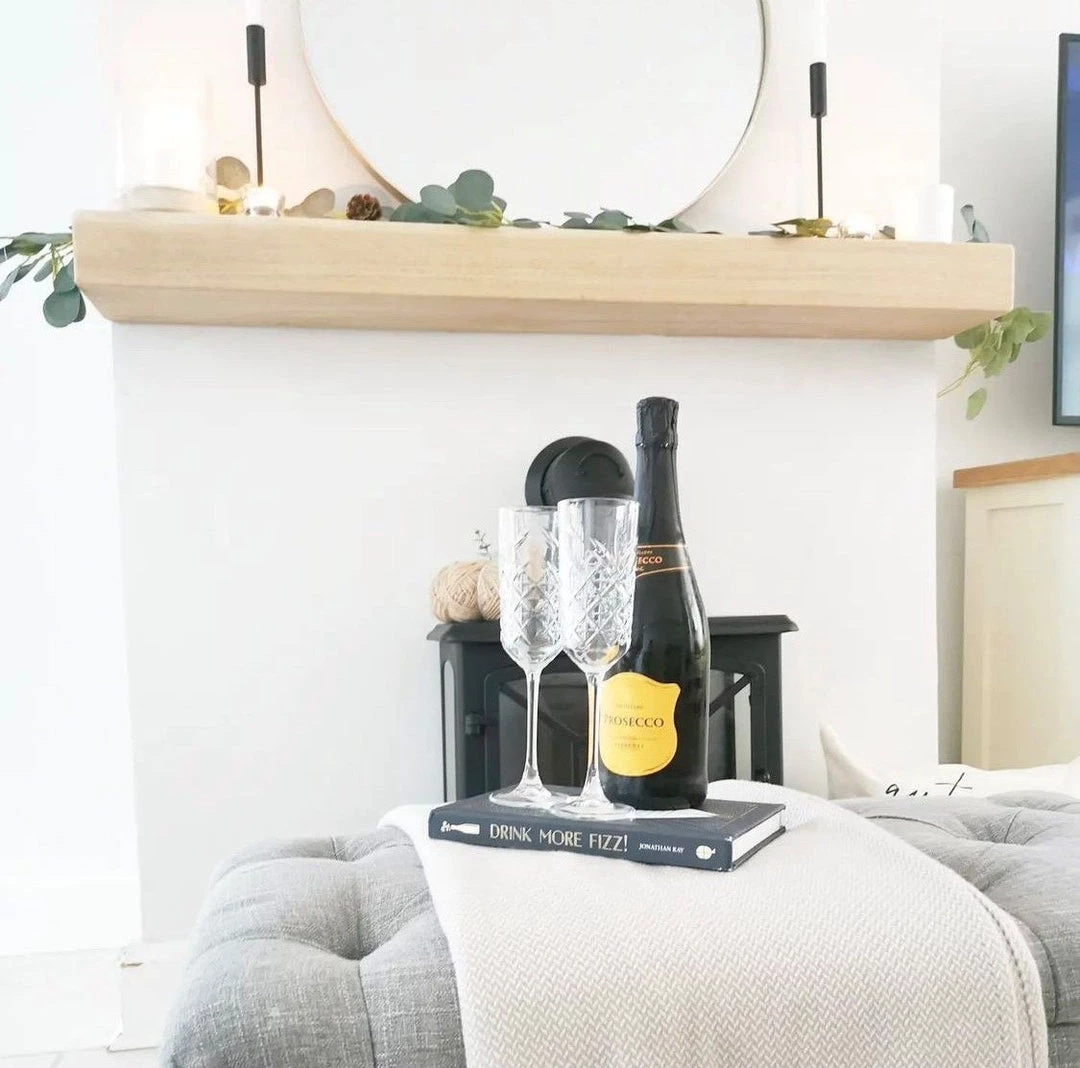 Funky Chunky Furniture 8x4 Oak Floating Shelf (19x9cm) All Wooden Shelving 5 Funky Chunky Furniture 8x4 Oak Floating Shelf (19x9cm) All Wooden Shelving