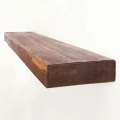 Funky Chunky Furniture All Wooden Shelving 9x3 Rustic Floating Shelf (22.5x7.5cm)