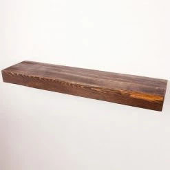 Funky Chunky Furniture All Wooden Shelving 9x3 Rustic Floating Shelf (22.5x7.5cm)
