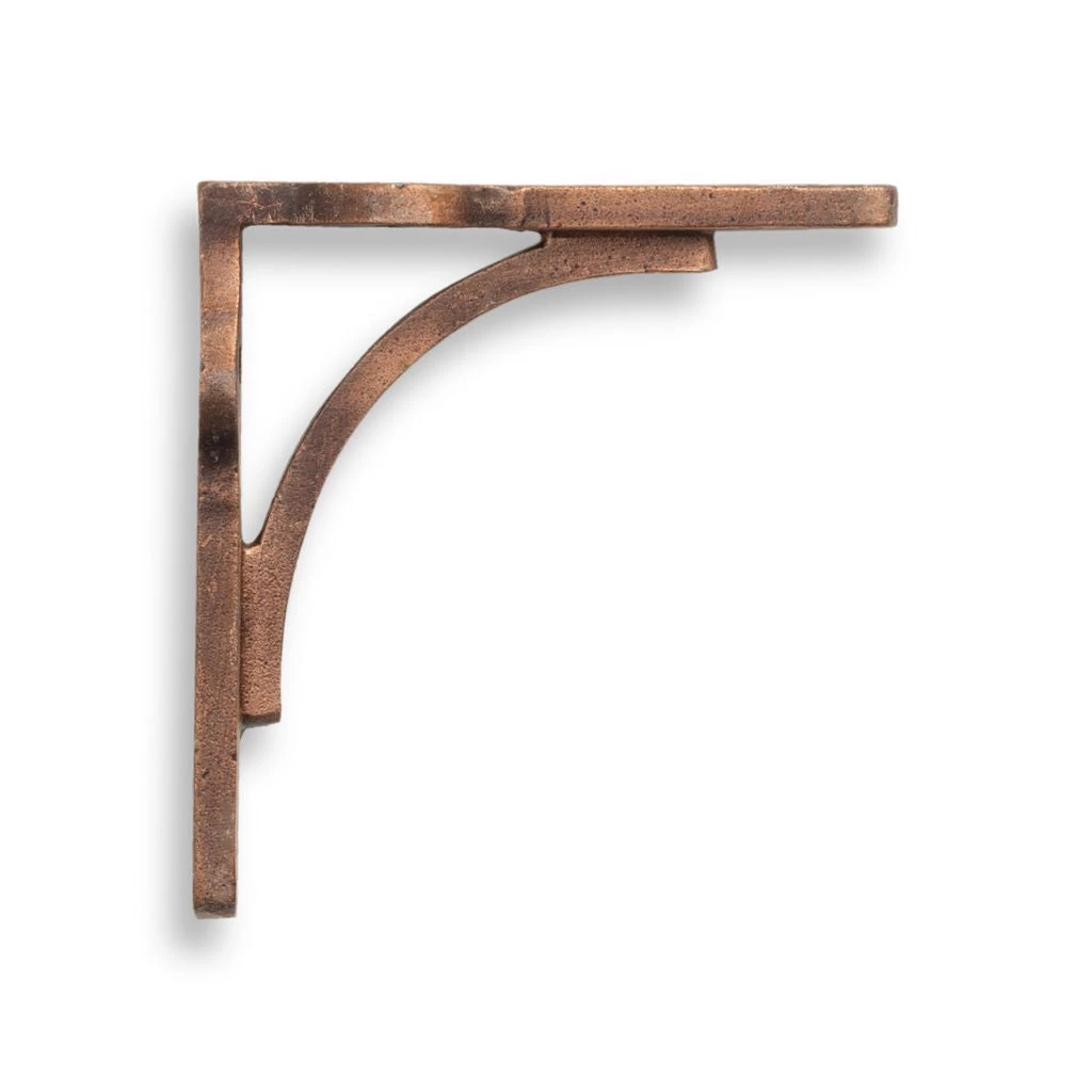 Funky Chunky Furniture Birtley Copper Solid Wood Shelf & Brackets - 9x1.5 Rustic Shelf (22.5cmx4cm) 4 Funky Chunky Furniture Birtley Copper Solid Wood Shelf & Brackets - 9x1.5 Rustic Shelf (22.5cmx4cm)