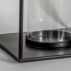 Funky Chunky Furniture Black Metal Lantern - Large Outdoor