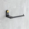 Funky Chunky Furniture Black Metal And Brass Toilet Roll Holder Accessories 2 Funky Chunky Furniture Black Metal And Brass Toilet Roll Holder Accessories