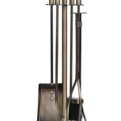 Funky Chunky Furniture Brass Fireside Tool Set And Stand Accessories 7 Funky Chunky Furniture Brass Fireside Tool Set And Stand Accessories