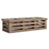 Funky Chunky Furniture Outdoor Solid Oak Candle Holder