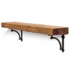 Funky Chunky Furniture All Wooden Shelving Causey Solid Wood Shelf & Brackets - 6x2 Smooth Shelf (14.5cmx4.5cm) 1 Funky Chunky Furniture All Wooden Shelving Causey Solid Wood Shelf & Brackets - 6x2 Smooth Shelf (14.5cmx4.5cm)