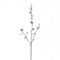Funky Chunky Furniture Cherry Blossom Stems - White - 3 Pack Wreaths & Plants