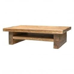 Funky Chunky Furniture Chopwell Low Coffee Table With Storage Living Room