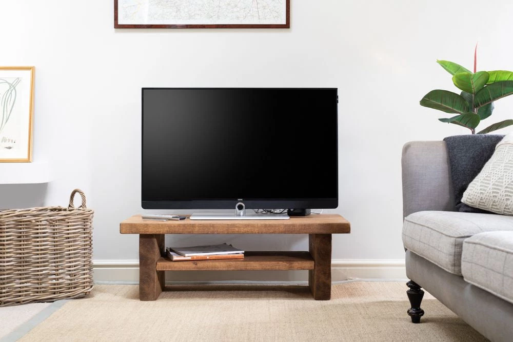 Funky Chunky Furniture Chopwell Low TV Stand With Storage 3 Funky Chunky Furniture Chopwell Low TV Stand With Storage