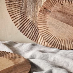 Funky Chunky Furniture Circular Wooden Chopping Board Large