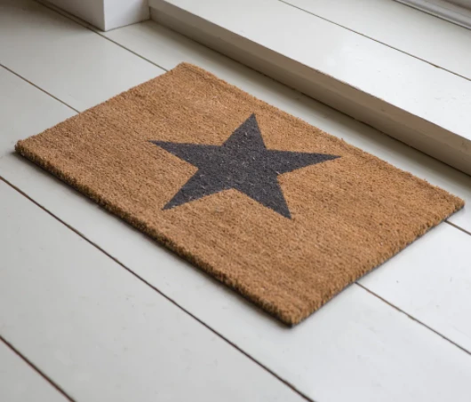 Funky Chunky Furniture Coir Star Doormat Door Stops, Signs & Mats 3 Funky Chunky Furniture Coir Star Doormat Door Stops, Signs & Mats