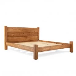 Funky Chunky Furniture Coleridge Tall Headboard Bed Frame Bedroom