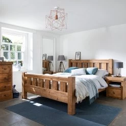 Funky Chunky Furniture Derwent Bed Frame With Footboard Bedroom