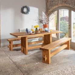 Funky Chunky Furniture Derwent Dining Table Dining Tables