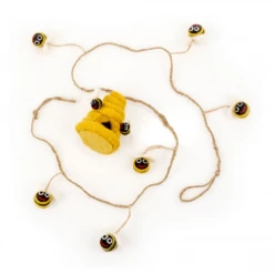 Funky Chunky Furniture Felted Wool Bumblebee Garland Accessories