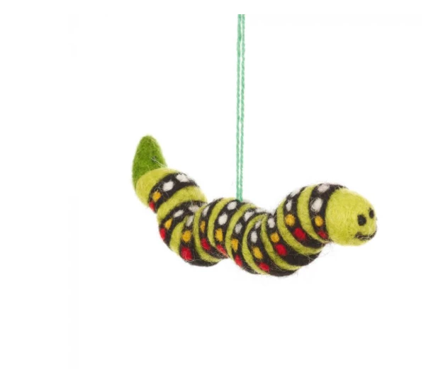 Funky Chunky Furniture Felted Wool Caterpillar Decoration Accessories 3 Funky Chunky Furniture Felted Wool Caterpillar Decoration Accessories