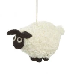 Funky Chunky Furniture Felted Wool Sheep Decoration