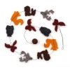 Funky Chunky Furniture Accessories Felted Wool Woodland Animal Garland