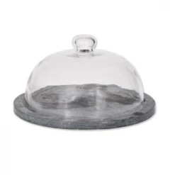 Funky Chunky Furniture Slate And Glass Cake Dome