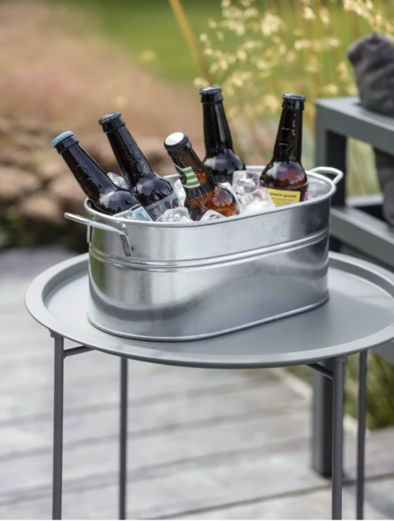 Funky Chunky Furniture Outdoor Galvanised Steel Plant Trough - Large 5 Funky Chunky Furniture Outdoor Galvanised Steel Plant Trough - Large