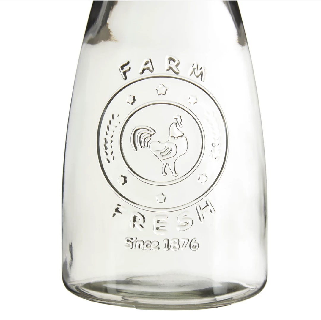 Funky Chunky Furniture Glass Embossed Carafe 4 Funky Chunky Furniture Glass Embossed Carafe