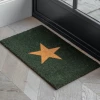 Funky Chunky Furniture Green Star Doormat Door Stops, Signs & Mats
