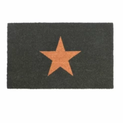 Funky Chunky Furniture Green Star Doormat Door Stops, Signs & Mats