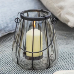 Funky Chunky Furniture Handblown Glass Lantern