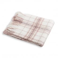 Funky Chunky Furniture Heather Checked Throw Outdoor