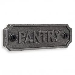 Funky Chunky Furniture Pantry Door Sign Door Stops, Signs & Mats