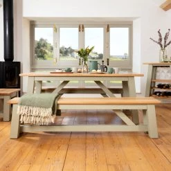 Funky Chunky Furniture Langley Oak Bench