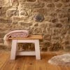 Funky Chunky Furniture Benches Langley Oak Stool 2 Funky Chunky Furniture Benches Langley Oak Stool