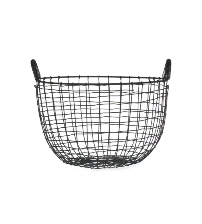 Funky Chunky Furniture Accessories Large Wire Log Basket 4 Funky Chunky Furniture Accessories Large Wire Log Basket