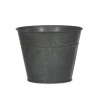 Funky Chunky Furniture Medium Black Metal Plant Pot