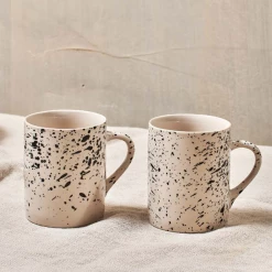 Funky Chunky Furniture Monochrome Mugs - Set Of 2