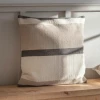 Funky Chunky Furniture Outdoor Neutral Striped Cushion