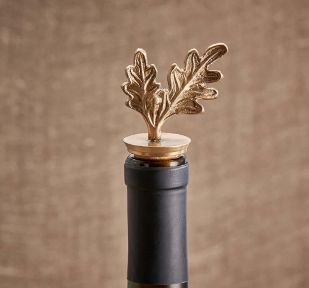 Funky Chunky Furniture Oak Leaf Bottle Stop 3 Funky Chunky Furniture Oak Leaf Bottle Stop