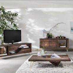 Funky Chunky Furniture Ouseburn TV Stand With Storage Living Room 12 Funky Chunky Furniture Ouseburn TV Stand With Storage Living Room