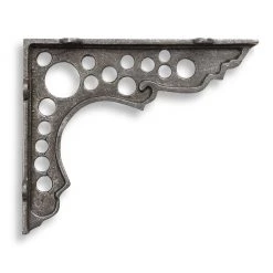 Funky Chunky Furniture All Wooden Shelving Pelton Solid Wood Shelf & Brackets - 9x1.5 Smooth Shelf (22cmx3.5cm)