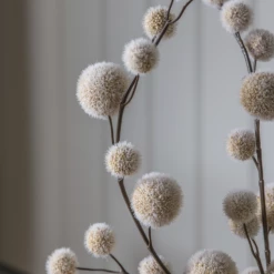 Funky Chunky Furniture Pom Pom Spray - Tan - 6 Pack Wreaths & Plants