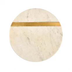 Funky Chunky Furniture Round Marble Cheese Board Accessories