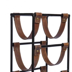 Funky Chunky Furniture Leather And Metal Wine Rack - 5 Bottles Wine Racks 9 Funky Chunky Furniture Leather And Metal Wine Rack - 5 Bottles Wine Racks