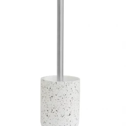 Funky Chunky Furniture Black And White Terrazzo Toilet Brush