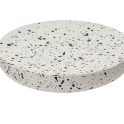 Funky Chunky Furniture Black And White Terrazzo Soap Dish Accessories